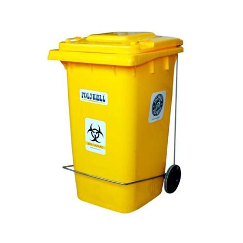 240 L Fabric Wheeled Dustbin With Pedal