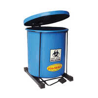 Bio Medical Waste Bins Round (roto) - Color: Blue