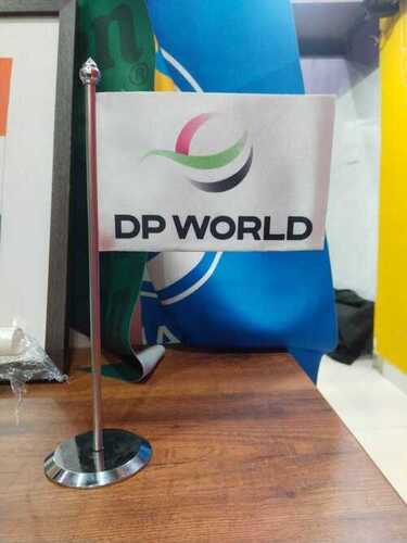 Polyester Logo Table Flags