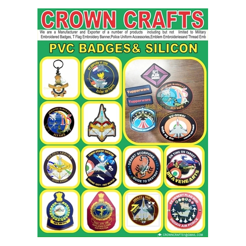 EMBROIDERY PVC BADGES