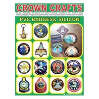 Embroidery Pvc Badges - Color: Any Color