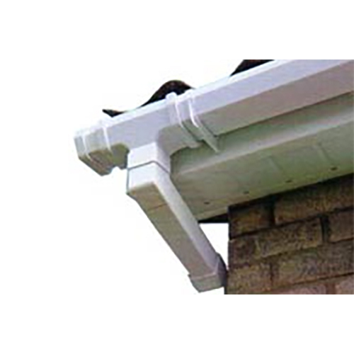 Euro Guard Hysquare Pvc Rainwater Gutter System Application: Industrial