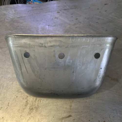 Belt Conveyor Mild Steel Elevator Bucket - 3'' to 10 Inches | Industrial Application Durable Mild Steel Construction Versatile Size Options