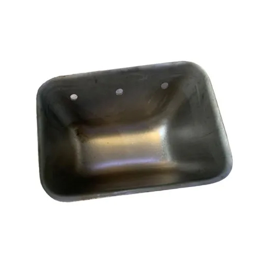 MS Elevator Bucket - Mild Steel, 7 x 5 x 4 Inch, Hardness 40 HRC | Industrial Application, Durable Material, Versatile Size Options