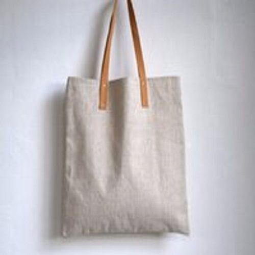 Designer Handle Women Canvas Tote Bag