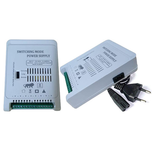 4 plus 8 Channel Multi Output CCTV Power Supply