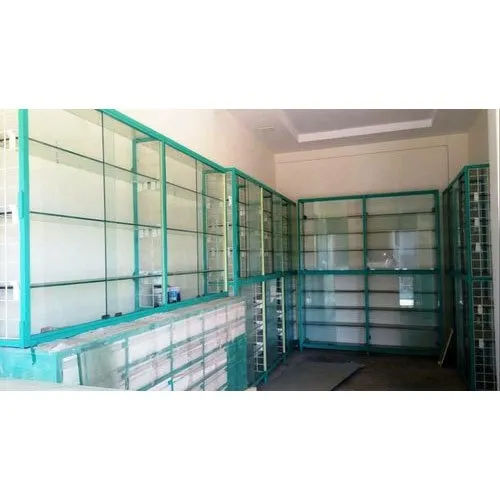 Green Medical Store Racks