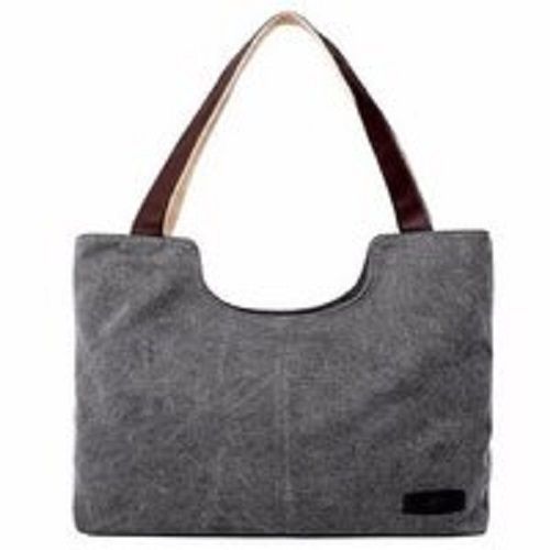 Vintage Canvas Shoulder Handle Tote Bag