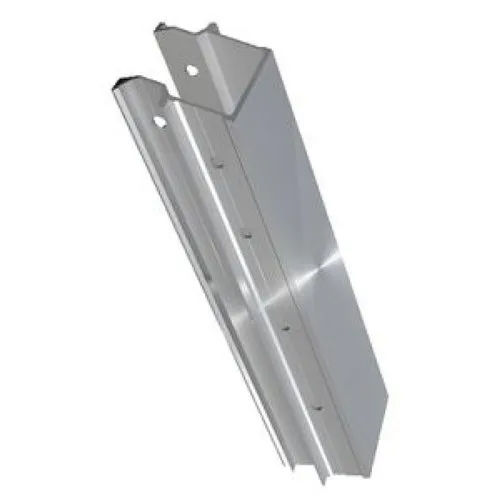 Silver Aluminium End Beam