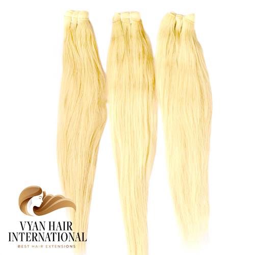 Blonde Wholesale Natural Cuticle Aligned Raw Remy Hair Extensions Vendor