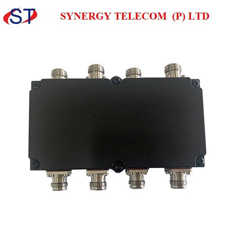 698-4000mhz 300w Hybrid Combiner 4 In 4 Out Hybrid Combiner N Female Low Pim