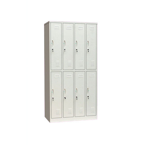 8 Compartment SS locker