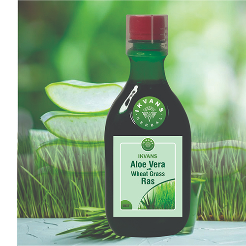 Ikvans Aloevera Ras with wheat Grass