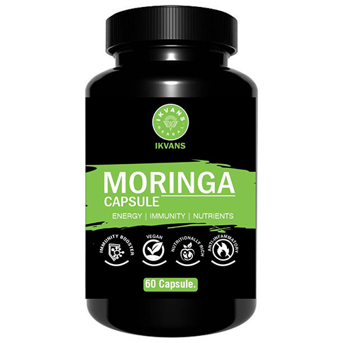 Moringa Capsules - Herbal Medicine for Adults, Supports Metabolism , Store at Room Temperature