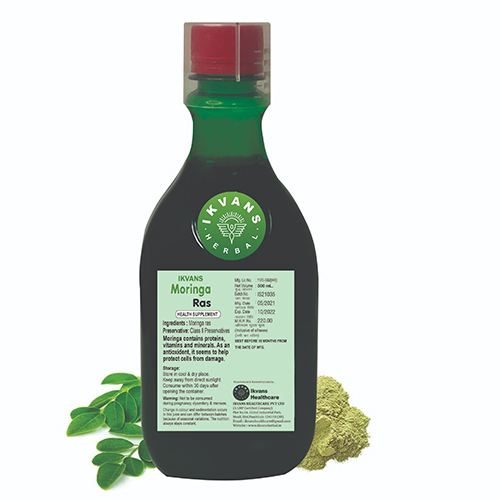 Moringa Ras - Herbal Liquid Extract | Industrial Use, Made from Natural Herbs, Store in a Dry Place, Suitable for All