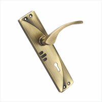 Chitra  Iron Mortise Lock Body Door Lock Standard High Quality Lock  Security Brass With  Key - Coating Type: Easy To Install