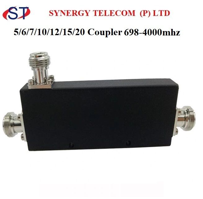 698-4000MHz 300W 7dB Directional Coupler with N Female Connector