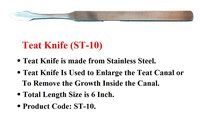 Teat Knife