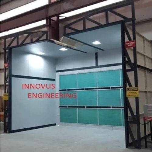 Stainless Steel Industrial Paint Spray Booth