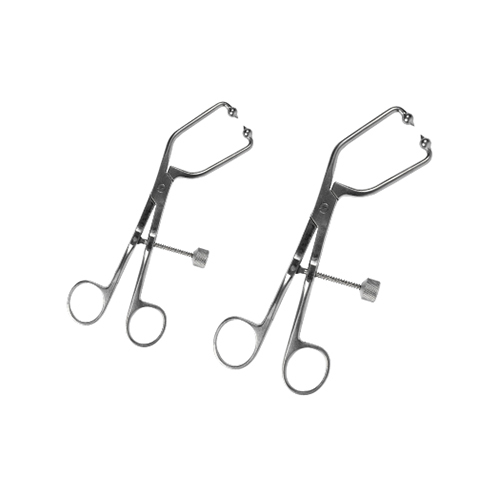 Stainless Steel Three Pointed Oblique Pelvic Reduction Forceps
