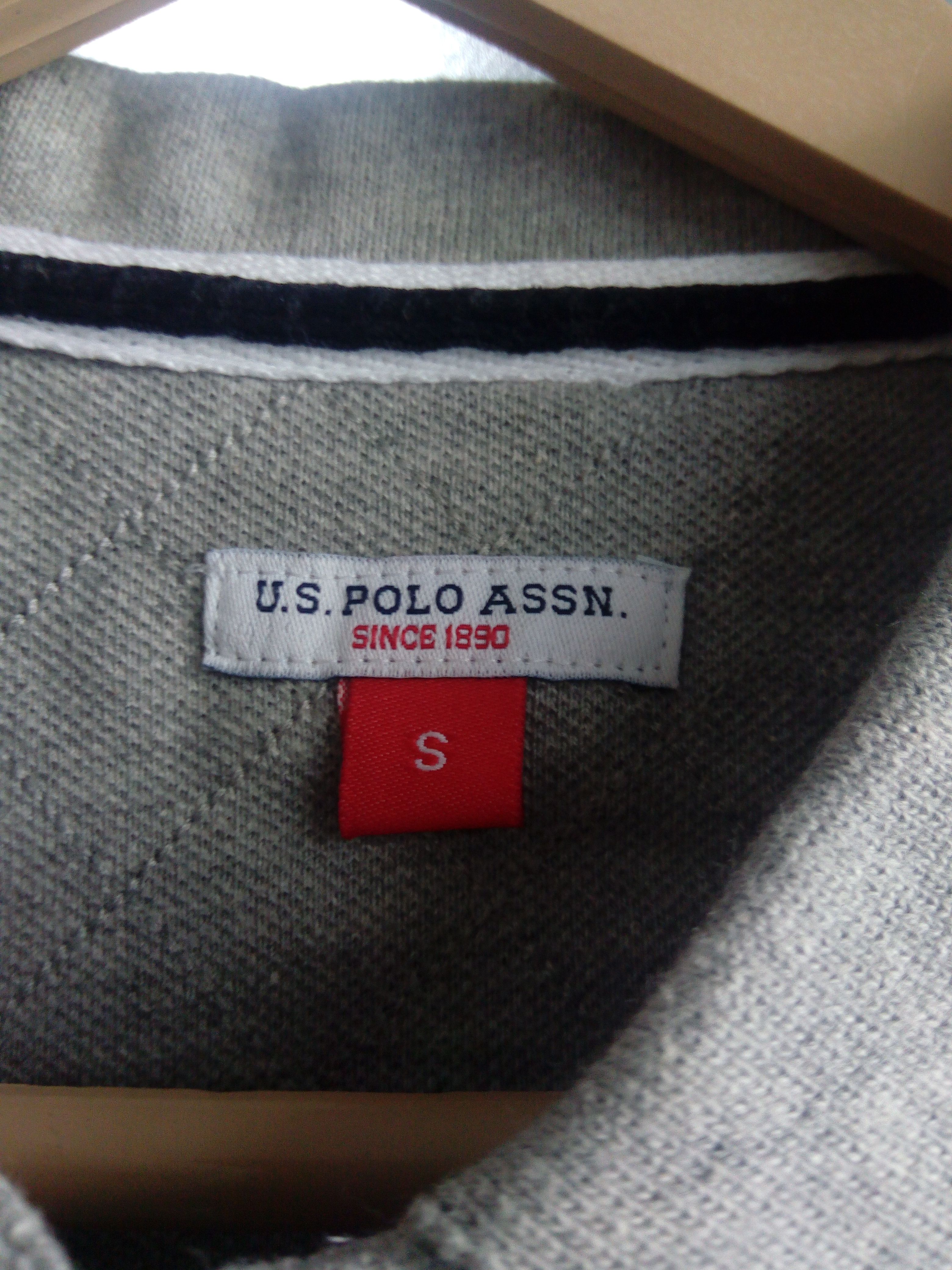 us polo grey  t shirt