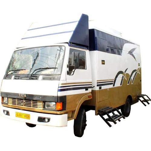 Super Luxurious Portable Toilet Van On Rent
