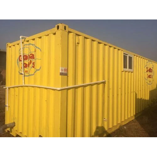 Yellow Industrial Container Toilets