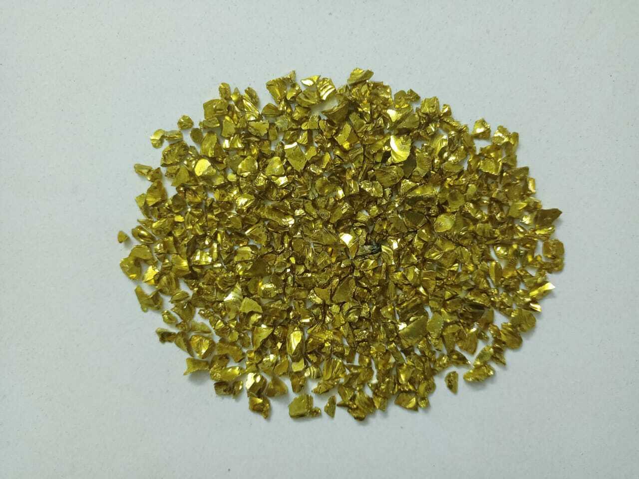 Eco frandly green recycle glass chips green color coated chips and aggregate for art and craft application