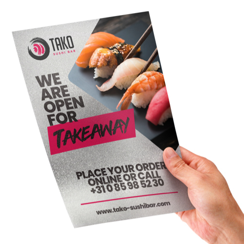 High Quality Digital Printed Flyers