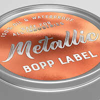 High Quality Metallic Labels