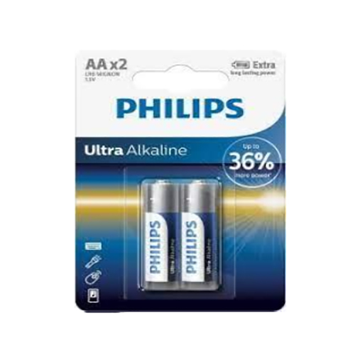 Philips Alkaline AA Batteries