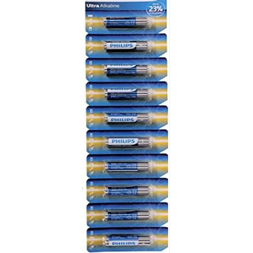 Philips Ultra Alkaline Aaa Batteries Battery Capacity: <30Ah