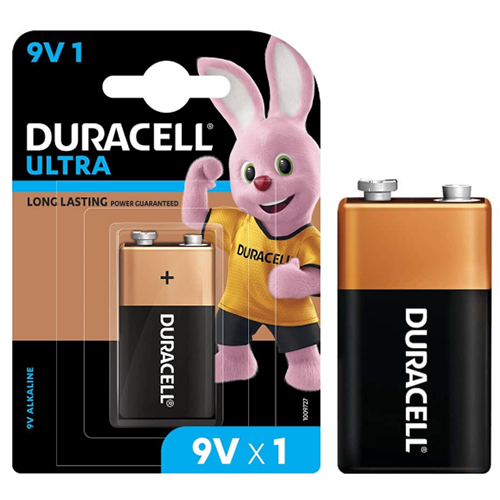 Duracell Ultra Alkaline 9V Batteries