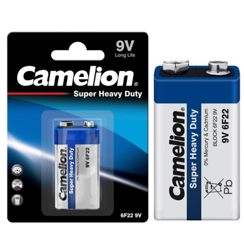 Camelion Zinc 9V Batteries