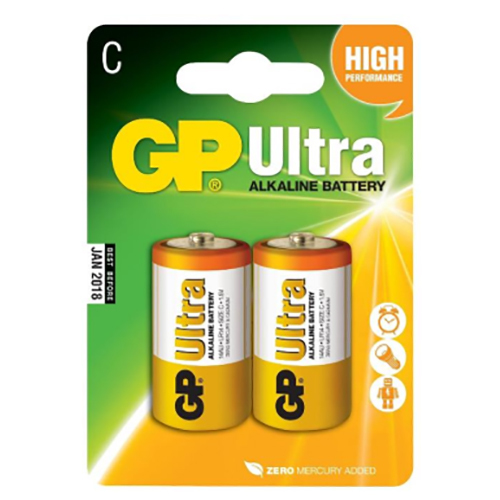 GP Ultra C Size Batteries