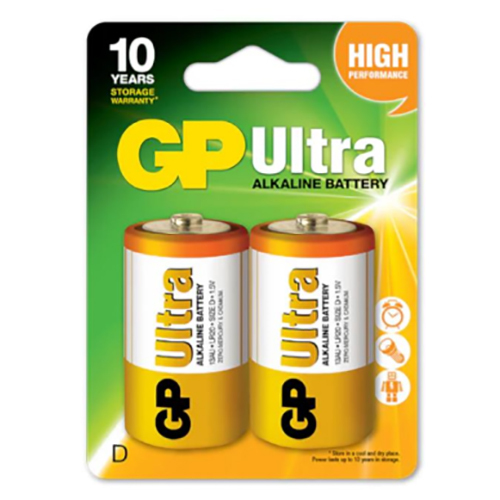 GP Ultra D Size Batteries