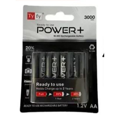 Power Plus 3000 mAh AA Batteries