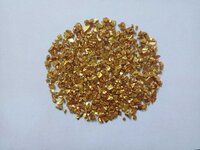 glass scrap Recycle glass crushed chips with resin color coating  lemon yellow glass chips best for terrazzo and art craft jewellory used