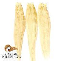Wholesale Cuticle Aligned Blonde 100% Unprocessed Raw Human Virgin Hair