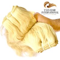 Wholesale Cuticle Aligned Blonde 100% Unprocessed Raw Human Virgin Hair