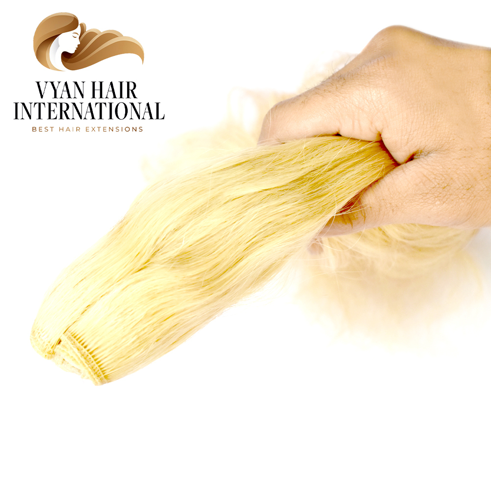 Blonde Wholesale 40 Inch 10A Virgin Peruvian Human Hair Bundles