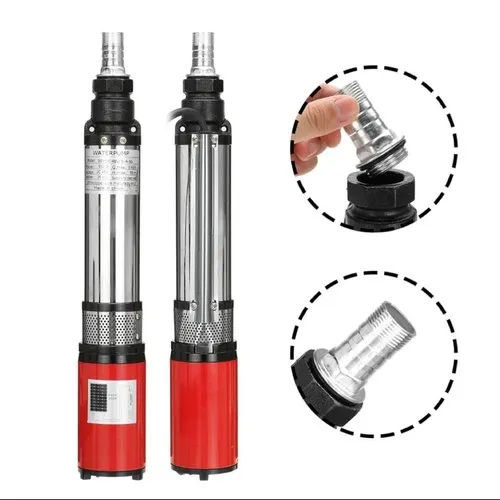 Brush Dc Submersible Impeller Pump - Color: Silver