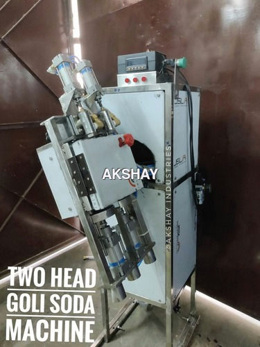 Two Head Goli Soda Making Machine