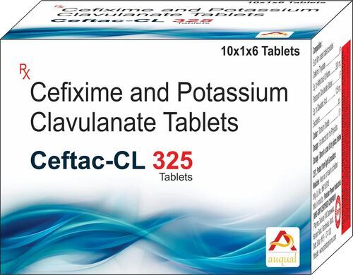 Cefixime And Potassium Clavulanate Tablets