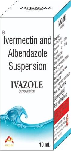 Albendazole And Ivermectin Suspension - Antiparasitic Oral Solution | Effective Worm Treatment for Livestock and Pets