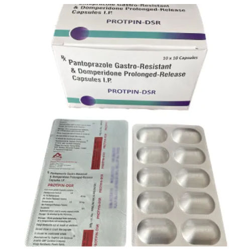 Pantaprazole Gastro-Resistant And Domperidone Prolonged-Release Capsules IP