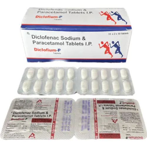 Diclofenac Sodium And Patacetamol Tablets IP