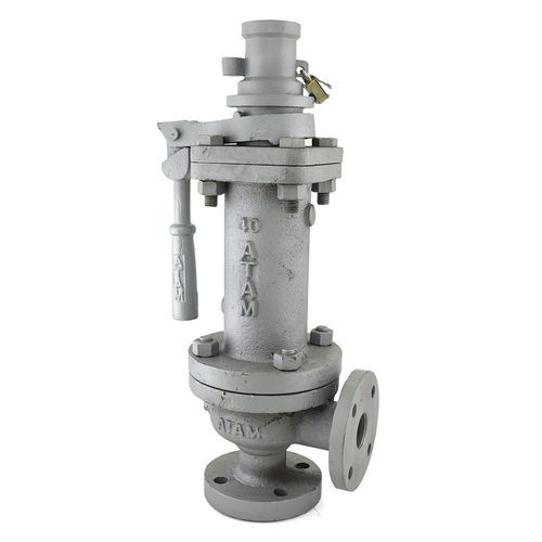 Cast Carbon Steel Single Post Hi-lift Safety Valve Flanged Ends