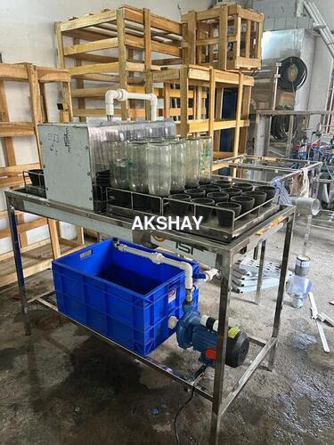 Semi-automatic Electric Milk Bottle Rinsing Machine