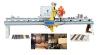 Marble Edge Cutting Polishing Machine Ci 95 - 4200x1600x1500 Mm, 5.5 Kw Power, Automatic Operation | Double Guide Rails, 360â° Rotating Head